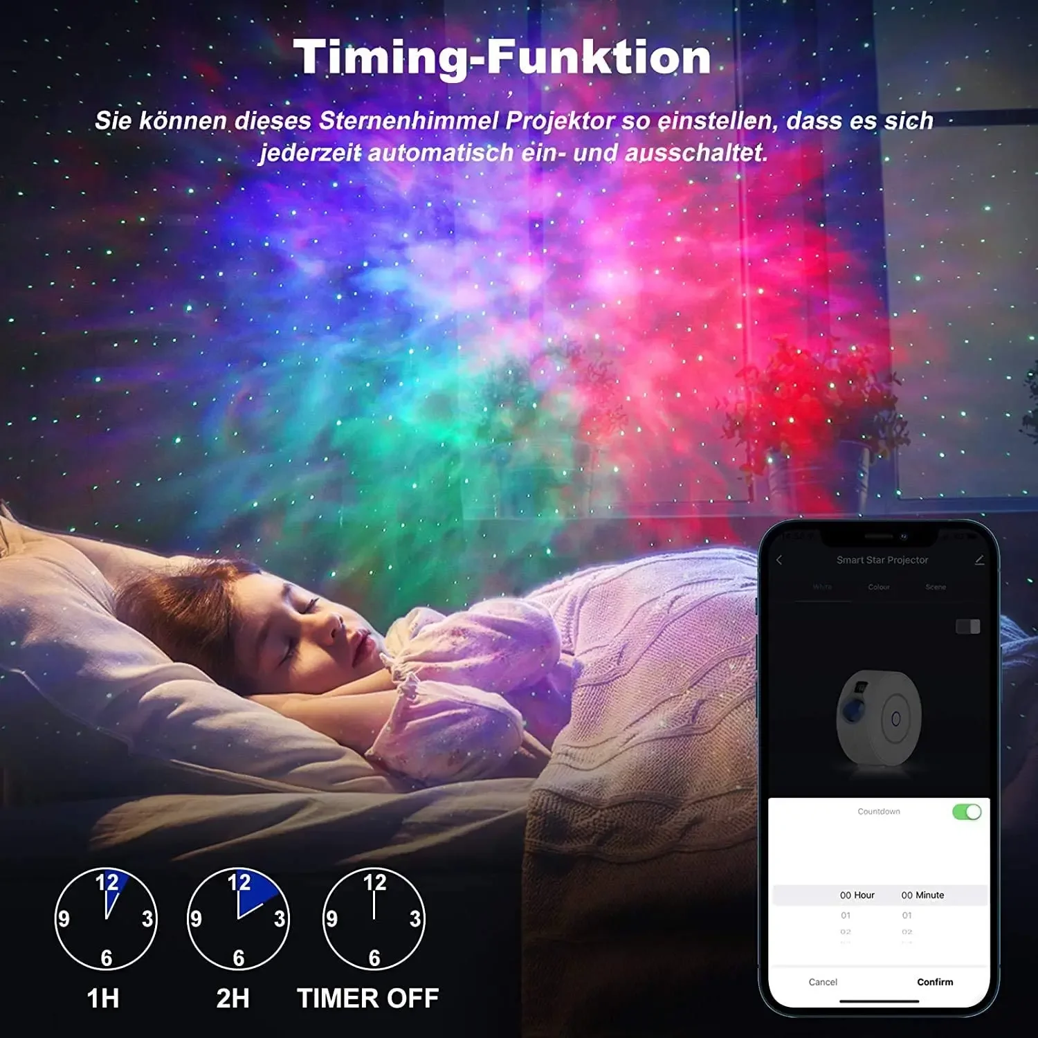 Tuya WiFi Intelligent Aurora G - Planetarium Projector Home ulasan dan harga