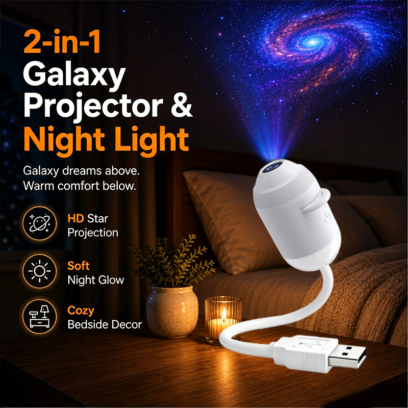Smart Galaxy Starry Sky Projec - Planetarium Projector Home ulasan dan harga