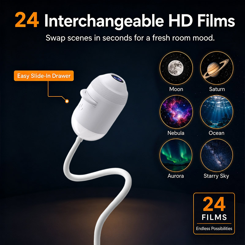 Smart Galaxy Starry Sky Projec - Planetarium Projector Home ulasan dan harga