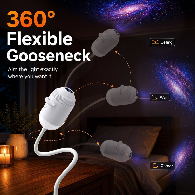 Smart Galaxy Starry Sky Projec - Planetarium Projector Home ulasan dan harga
